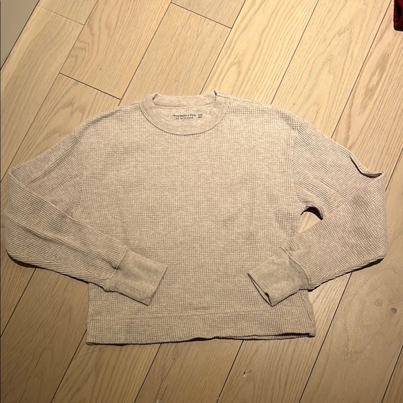 Abercrombie & Fitch waffle tee barely worn - Picture 1 of 1